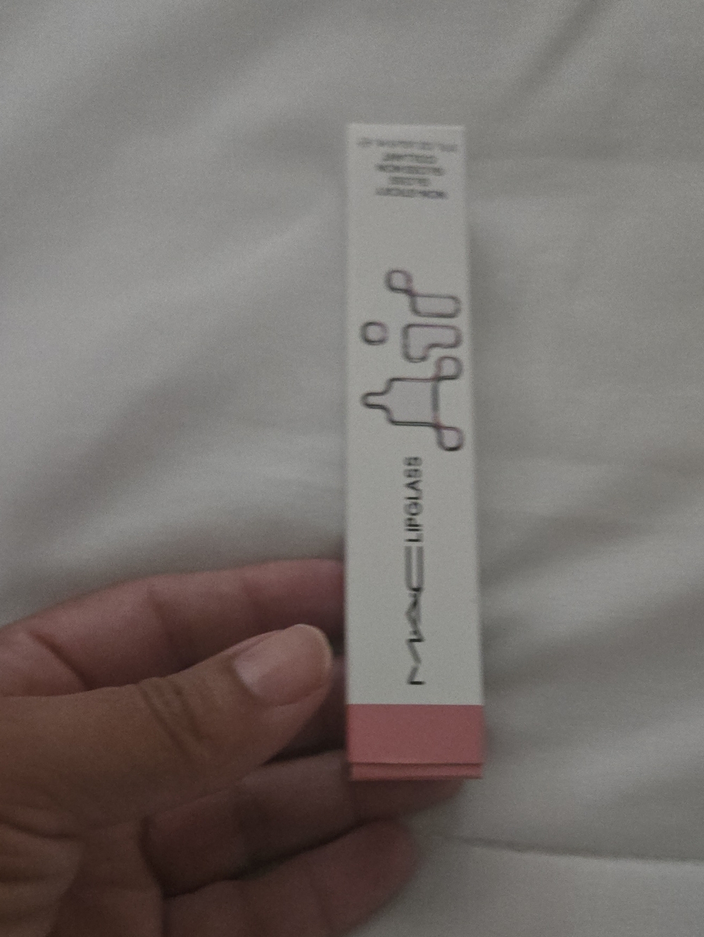 MAC Cosmetics Lipglass Lip Gloss — Pale Pink Packaging